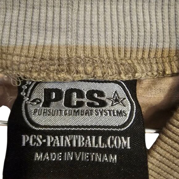 PCS Pursuit Combat Systems Paintball Digital Camo Shirt Size XL Long Sleeve - Picture 4 of 10